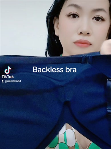 Wow nice this backless bra suitable for summer outfits.Now I can wear a backless bra. I can't see my back anymore. It's beautiful because it fits Cup B to Cup C, 34 / 38.The fabric is of good quality. Comfortable backless bra #trendingproduct #backlessbra #LIVEIncentiveProgram #NewYearLIVE #PaidPartnership