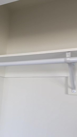 Closet Shelf and Rod Installation Tutorial