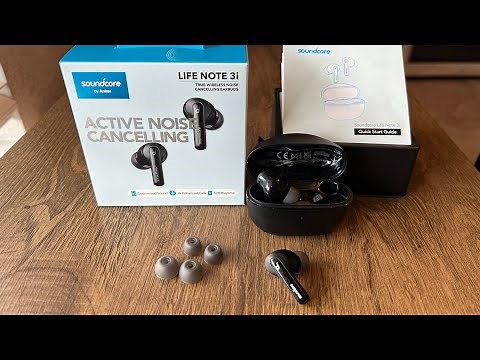 Unboxing Review Soundcore by Anker Life Note 3i noise cancelling Earbuds 2023 #anker #earbuds