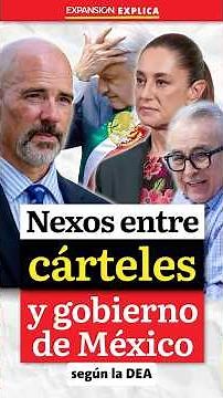 ⚠️ "Deadly CONNECTION" between CARTELS and the GOVERNMENT of MEXICO, according to the DEA | #Expa...