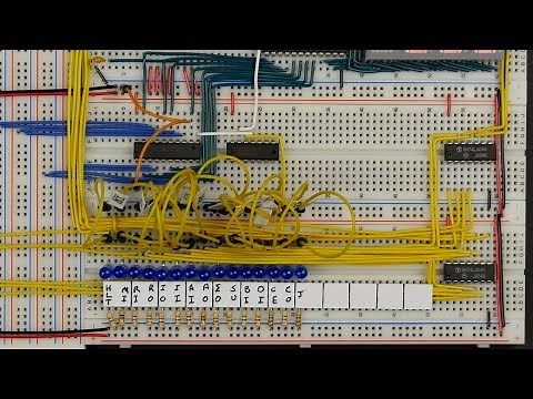 8-bit CPU control signal overview