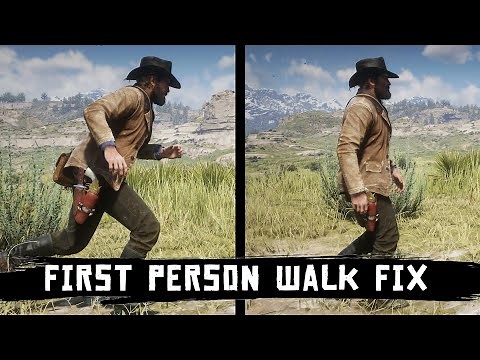 First Person Walk Fix mod (Red Dead Redemption 2 Mods)