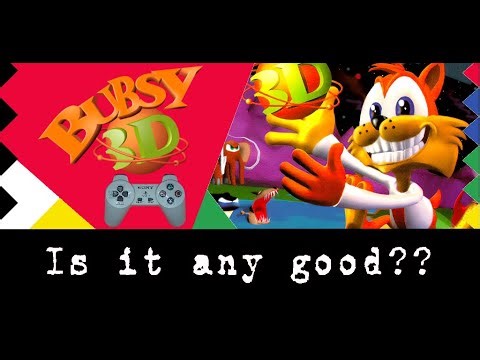 Bubsy 3D on the PS1. Is it any good?