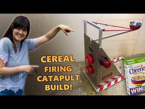 Building An Alarm Clock That Fires Cereal!