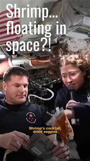 This Is What Astronauts REALLY Eat in Space #space #artemisii #orionspacecraft