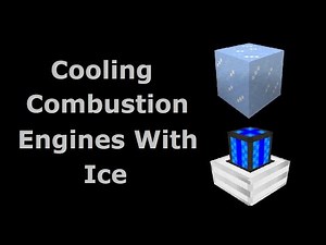 Cooling Combustion Engines With Ice (Tekkit/Feed The Beast) - Minecraft In Minutes