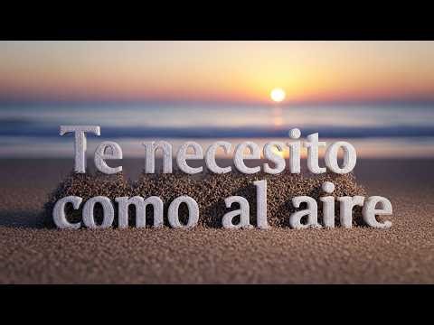 Te Necesito Como Al Aire (Letra) | Canción de Amor en Español