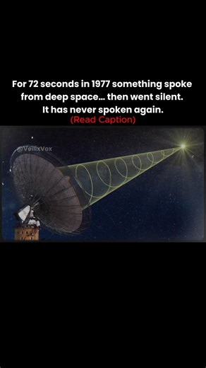 Unknown Signal from Deep Space