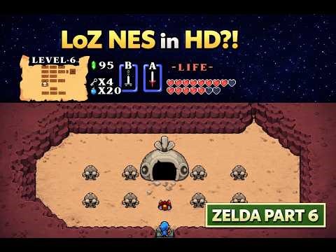 Legend Of Zelda NES HQ REMASTER | FULL GAMEPLAY P6