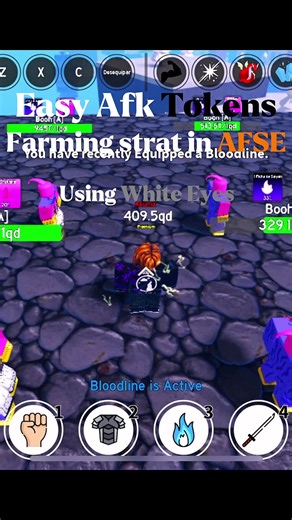 Easy Farm AFK Tokens in Anime Fighting Simulator