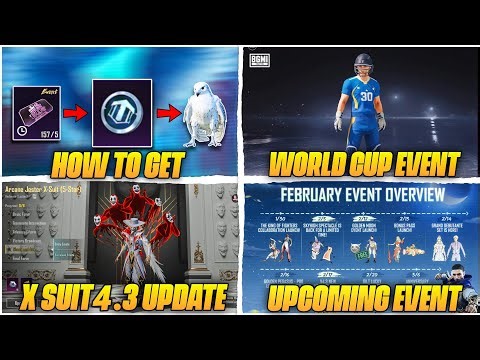 😱 BGMI TRICK TO GET FALCON COMPANION / 4.2 UPDATE UPCOMING EVENTS / X SUIT POSSIBILITY