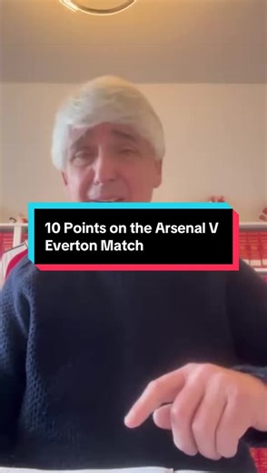 10 Key Takeaways from Arsenal vs Everton Match