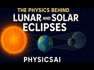The Science Behind Solar & Lunar Eclipses Explained Simply 🌑☀️ | PhysicsAI