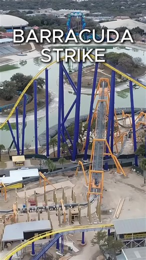 SeaWorld San Antonio's New Barracuda Strike Coaster