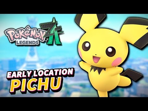 Pokemon Legends Z-A PICHU LOCATION (Early Location)