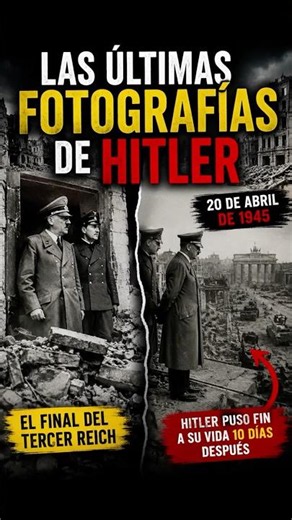 These are Hitler's last documented moments #wwii #history