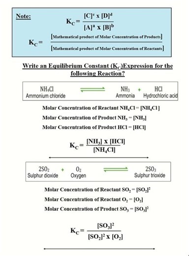 How to Write Expressions | Chemical Equilibrium Made Easy - Part 2 #chemistry #class10 #equilibrium