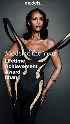 Models.com on Instagram: "A true legend honored. For its sixth edition, Models.com’s 2025 Lifetime Achievement Award celebrates #ImanAbdulmajid @the_real_iman, a trailblazer who reshaped fashion, beauty, and culture for nearly five decades. Find all the #MOTY winners and nominees, only on Models.com 🔗"