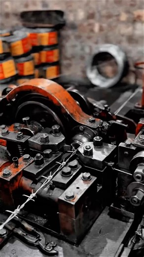 Barbed Wire Making Work Tool with Automatic Twisting Machine #worktool