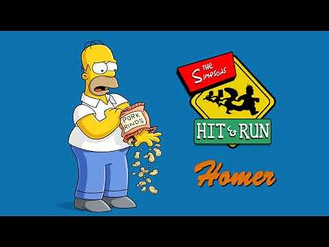 All Homer Simpson Voice Clips • The Simpsons Hit & Run Game • All Voice Lines • Funny • 2003