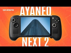 AYA NEO NEXT 2 - First pictures specs price of new handheld gaming console Intel AMD based