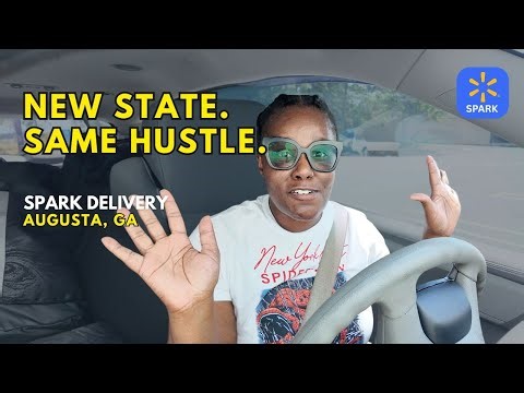 $84 in 4 Hours?! Walmart Spark Delivery in a New City - Augusta, GA | Road to Freedom ep 5