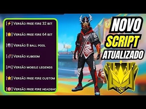 SCRIPT FREE FIRE ATUALIZADO 2025 | HEADSHOT 100% + FUNÇÕES ABSURDAS - HACK FREE FIRE