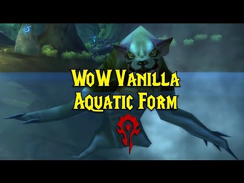 WoW Vanilla - Druid Quest - Aquatic Form (Horde)