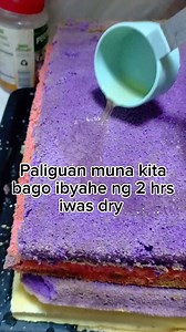 Chiffon cake advnce baking no problem maglagay ka lang ng vanilla sugar syrup each layer para iwas dry🎂 #kaliboscakecorner #chiffoncake #caketutorial | Kalibo's cake corner
