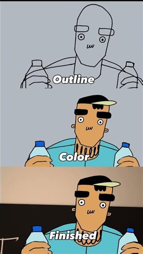 The 2D animation process #animation #indieanimation #2danimation