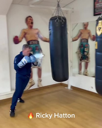 🔥 @rickyhitmanhatton #boxing #boxeo #boxingactive #boxingtraining #RickyHatton