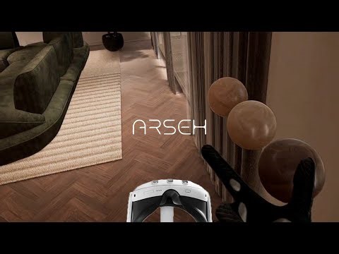 A virtual walk through Unreal Engine 5 - VR / Meta Quest 3 - Archviz