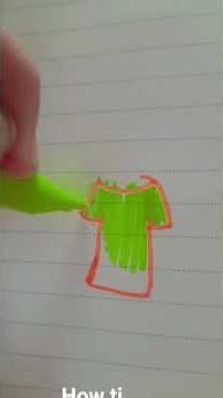how to draw clothes basic