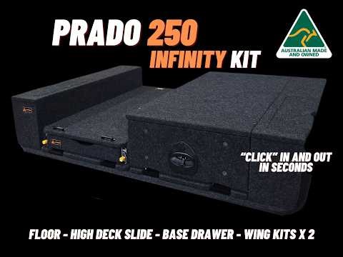 Toyota Prado 250 series INFINITY Modular Removable Storage System
