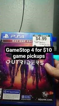 went to GameStop to get the 4 for $10 deal #videogame #playstation #shorts #gamestop