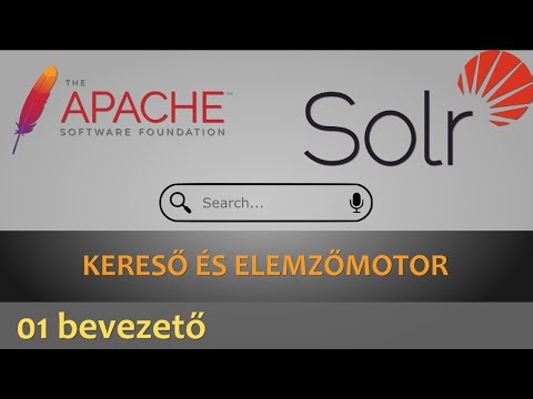 Apache Solr keresőmotor - 01 - bevezető és telepítés