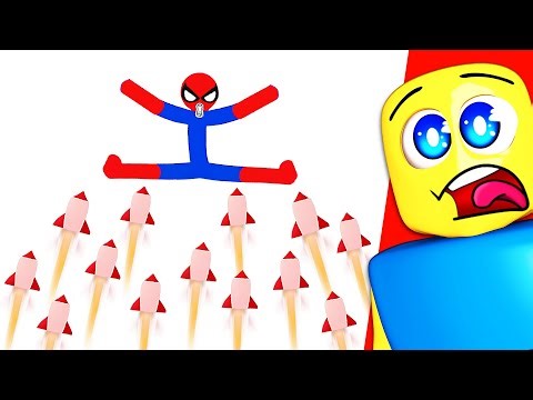 SPIDERMAN vs *IMPOSSIBLE* OBSTACLE COURSE