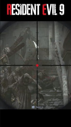 ONE BULLET ONE LIFE! Pro Sniper vs Chainsaw Army in Resident Evil 9