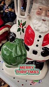 Vintage THRIFTED holiday decorations are my favorite 🎄❤️❤️❤️ #santa #santaclaus #collectibles #thriftstorefinds #vintagevibes #shopping #HomeDecor #intothecartyago #homedecorideas #thrifting #christmastime #christmas2025 #HomeDecorInspo #homedecorideas #candycane | Thrift 4 Decor plus