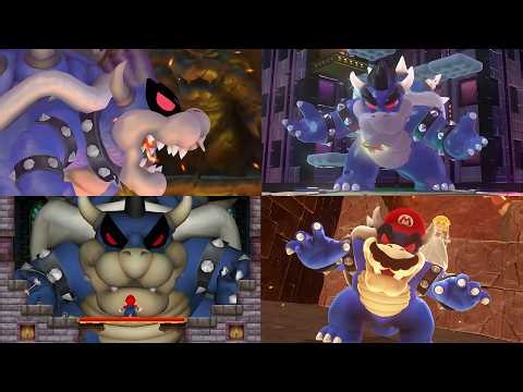 Evolution Of Dark Bowser Mods In Mario Games