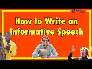 How to Write a Successful Informative Speech #publicspeaking #onlinelearning #publicspeakingclass