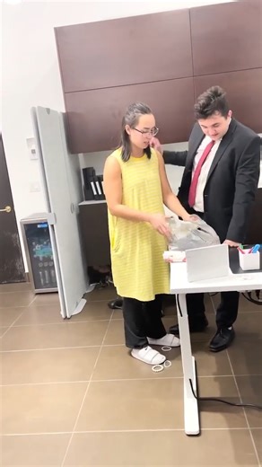 Cheating businessman hides secretary when his wife walks in | Manuella