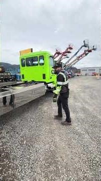 Part 3. Training video on how to load a connex container onto a flatbed tow truck.#aetowing