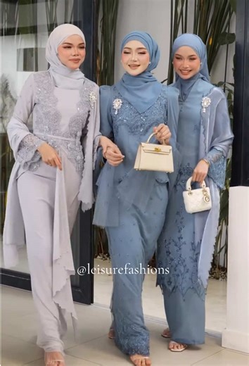 Shades of Blue: A Timeless Raya Celebration