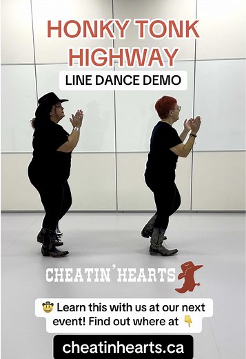 Learn the Honky Tonk Highway Line Dance Steps