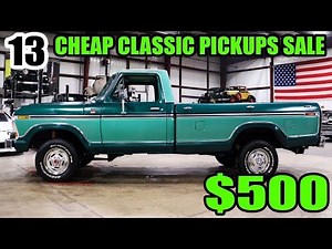 13 Classic Trucks For Sale By Owner – Cheap Garage Finds on Craigslist!