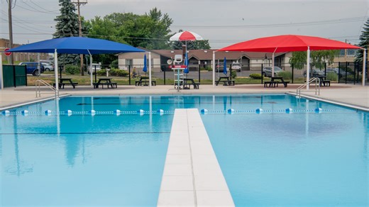 Take a look at the new Vestal Memorial Pool & Splash Pad