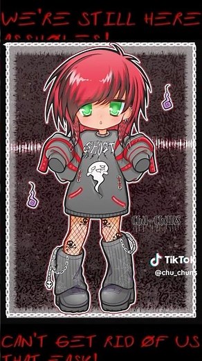 drawing how i wish i looked when i was 12 #speedpaint #emo #subcul #scenekid #art #moeartstyle