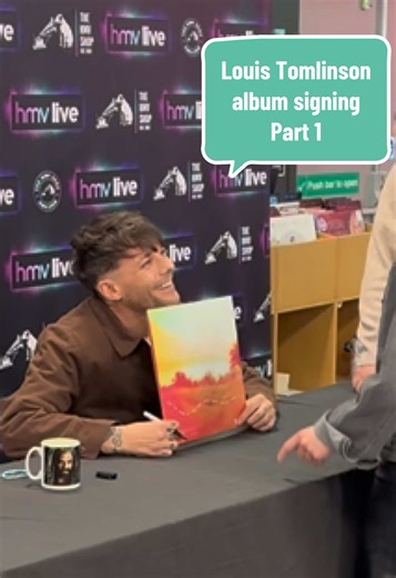 Tried to get as many photos and videos as I could for you guys so will be firing them up on here over the next couple of days! @Louis Tomlinson @hmv #louistomlinson #louistomlinsonvideos #louistomlinsonvids #howdidigethere #hmv