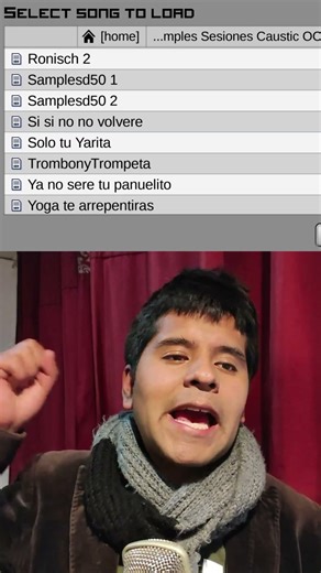 Samples Caustic DIFERENCIA MODULAR / PCMSYNTH #caustic3 #modular #musichuayotuma